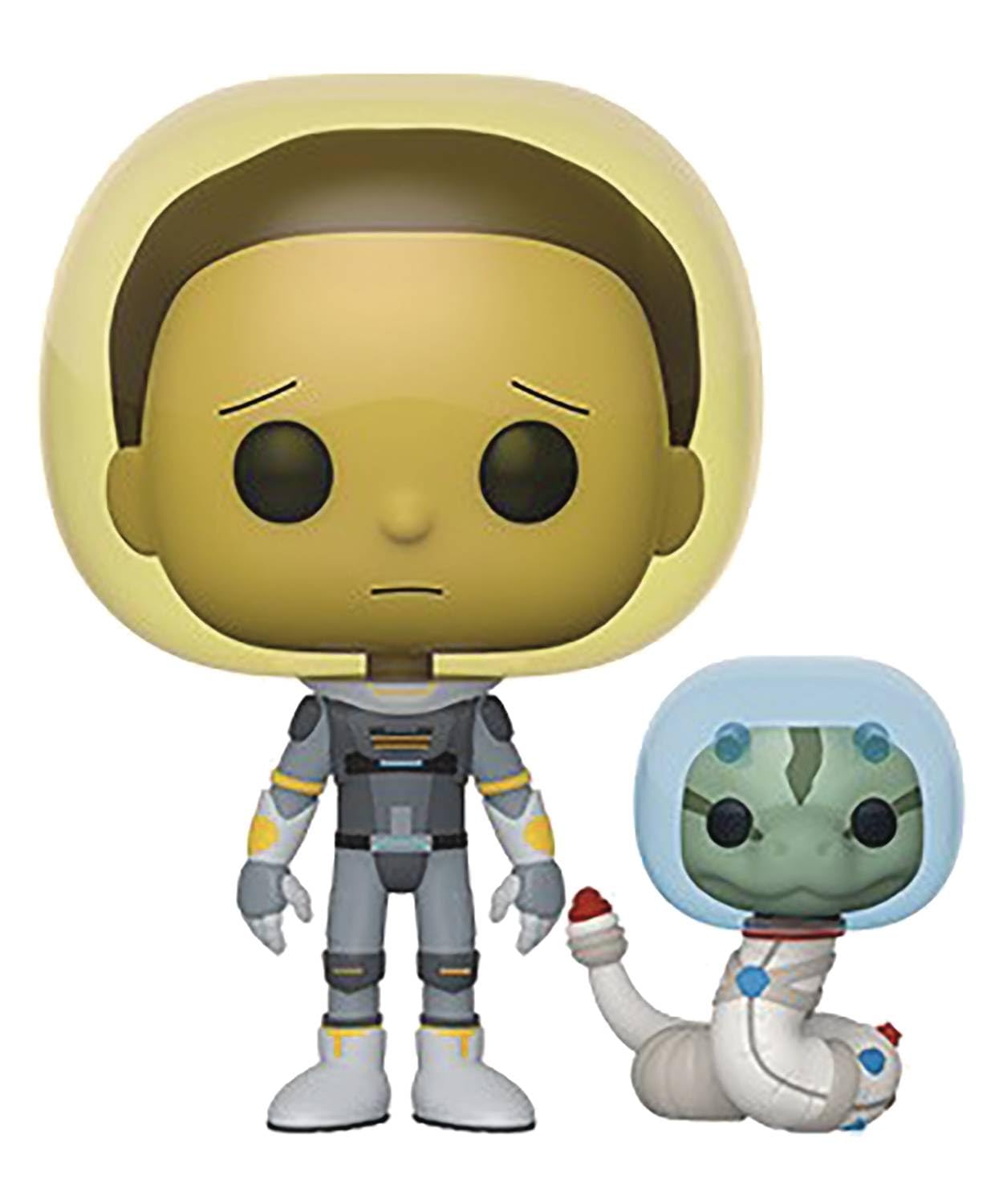 Funko Pop! Animation: Rick and Morty - Space Suit Morty with Snake