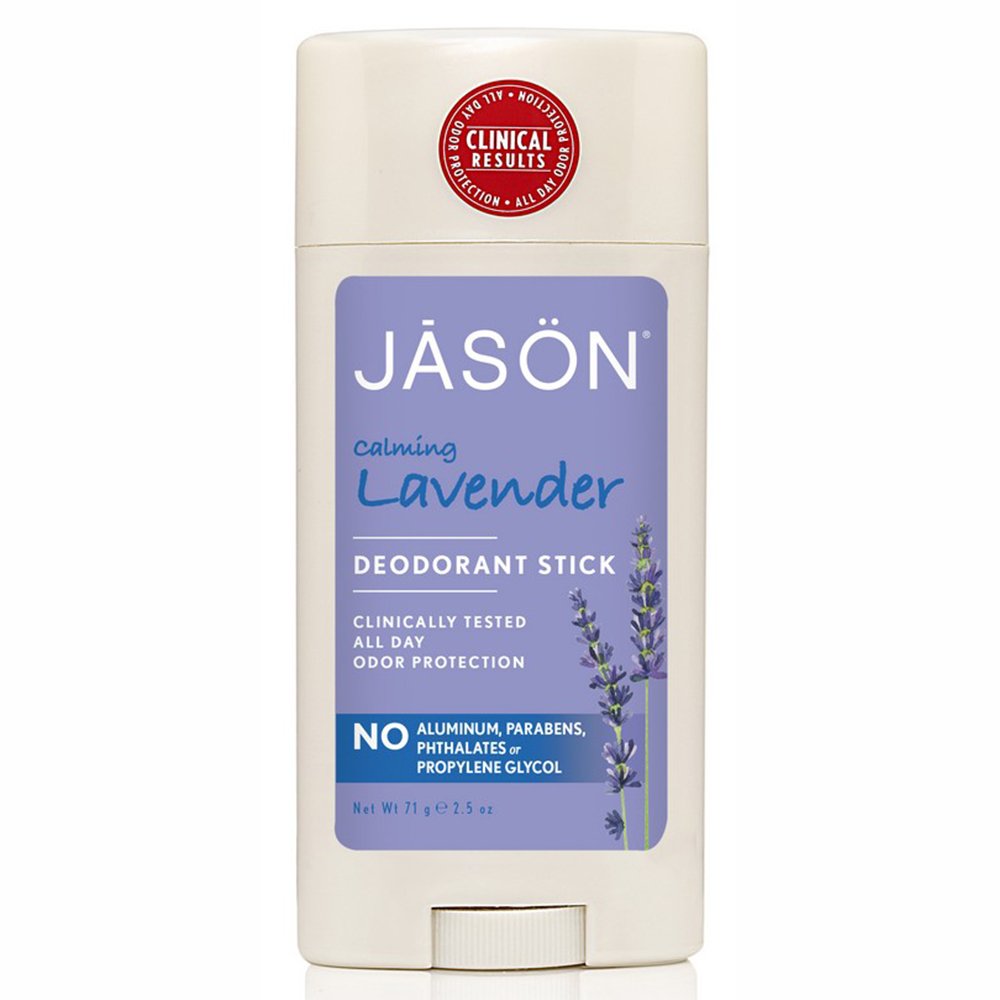 Jason Natural Products Lavender Deodorant Stick, 2.5 Ounce - 6 per case. Beauty and Personal Care JASON