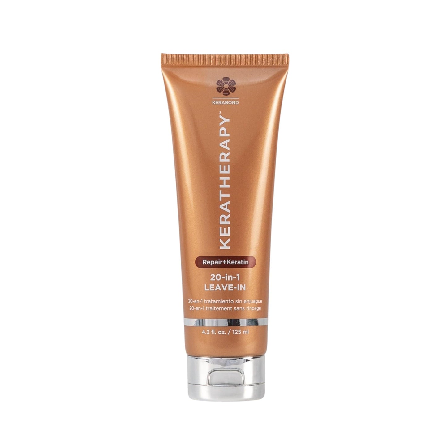 KERATHERAPY Keratin Infused KeratinFIXX 20-in-1 Leave-in, 4.2 fl. oz., 125 ml - Smoothing Leave in Conditioner Transforms Your Hair with 20 Benefits