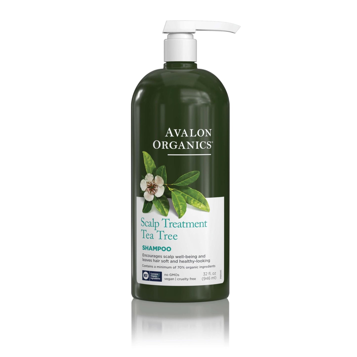 Avalon Organics Scalp Treatment Tea Tree Shampoo, Encourages Scalp Well-Being and Leaves Hair Soft, 32 Fluid Ounces Beauty and Personal Care Avalon Organics Default Title