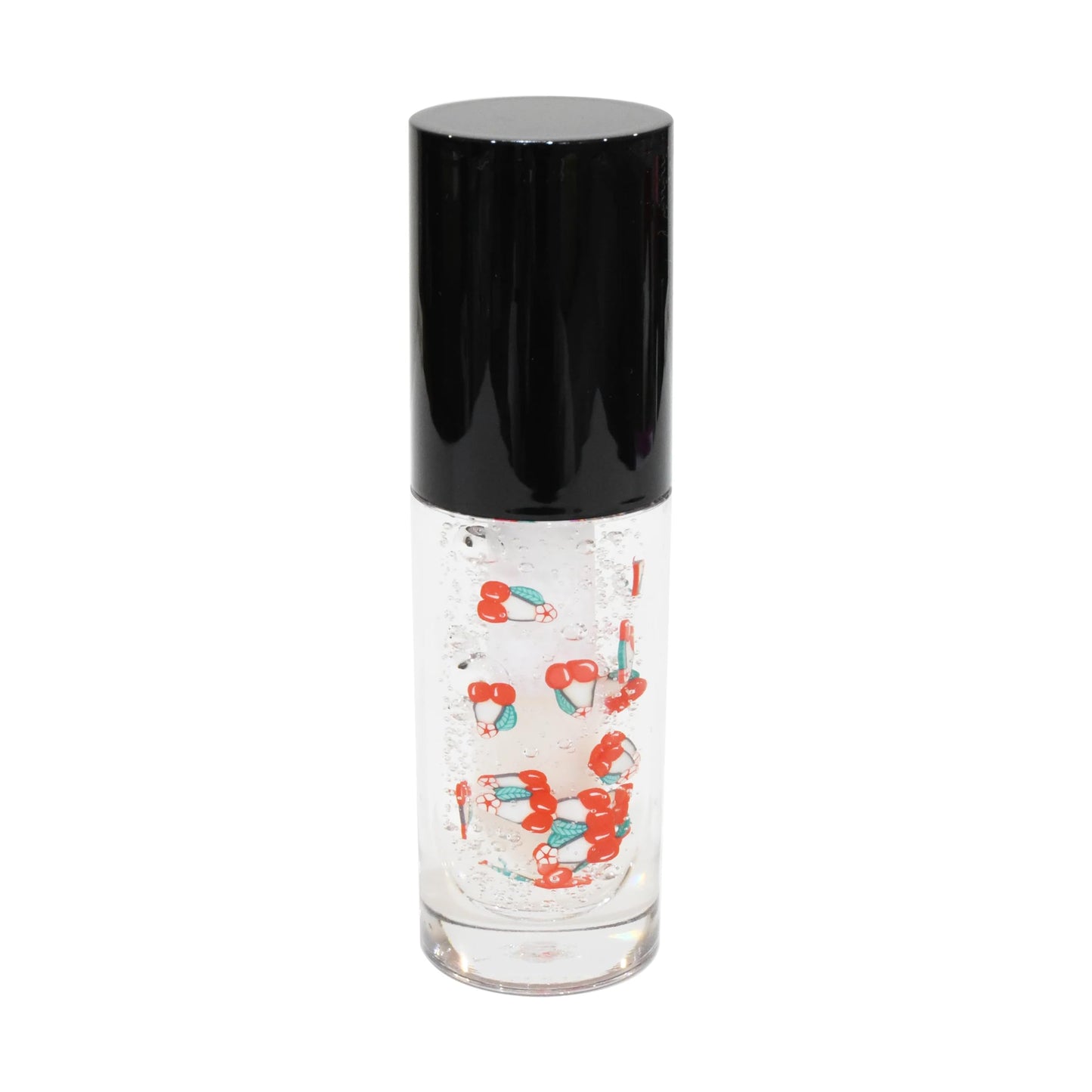 Ketiara Cherry Flavor Big Brush Wand Hydrating Non-sticky Premium Clear Lip Gloss Infused With Hyaluronic Acid