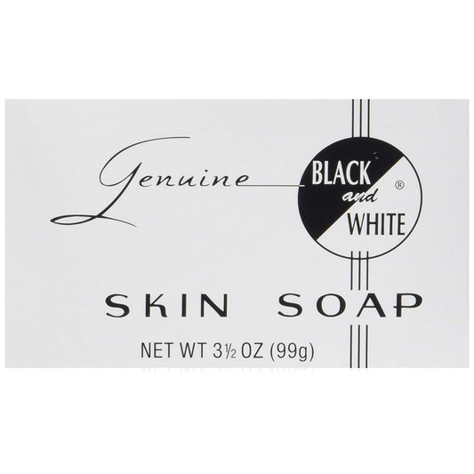 Black & White Skin Soap Bar 3.5 oz (Pack of 6) Beauty & Personal Care Blake & White