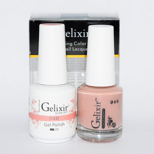 Gel Nail Polish Duo - Brown Cream by GELIXIR