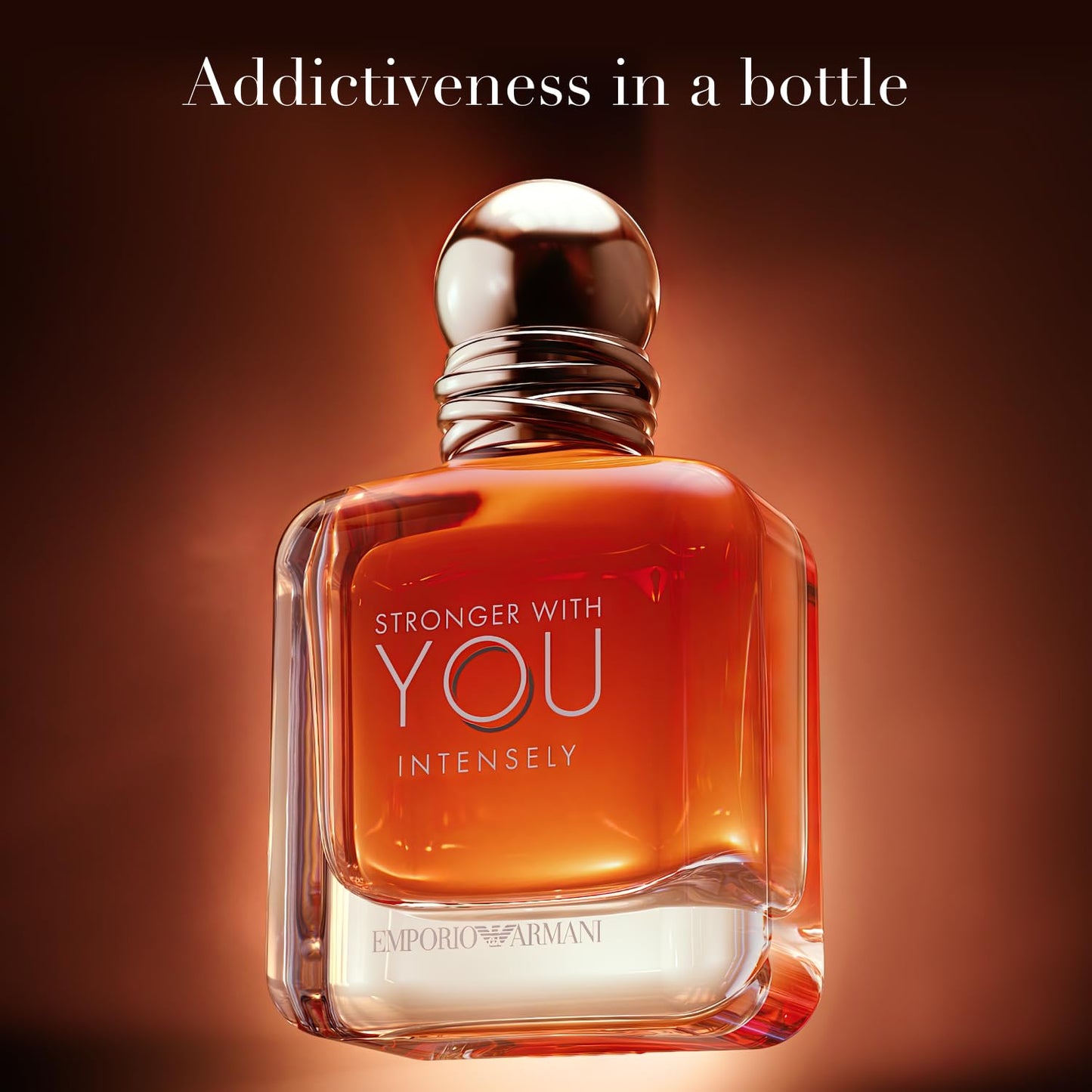Armani Beauty - Stronger With You Intensely - 2-Piece Set ($136 Value) - Fougère Ambery Woody Men’s Fragrance - With Pink Pepper, Lavender, Vanilla Beauty and Personal Care Armani Beauty