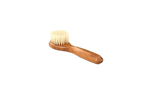 Facial Cleansing Brush - Natural Bristle Wood Handle
