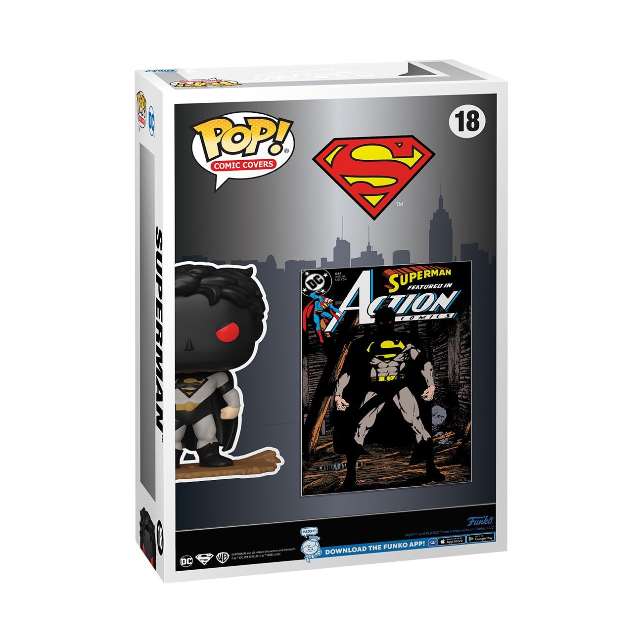 Funko POP Comic Cover: DC - Action Comics #644 - Collectable Vinyl Figure - Gift Idea - Official Merchandise - for Kids & Adults - Movies Fans…