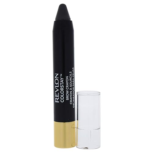 Revlon ColorStay Brow Crayon, Soft Black