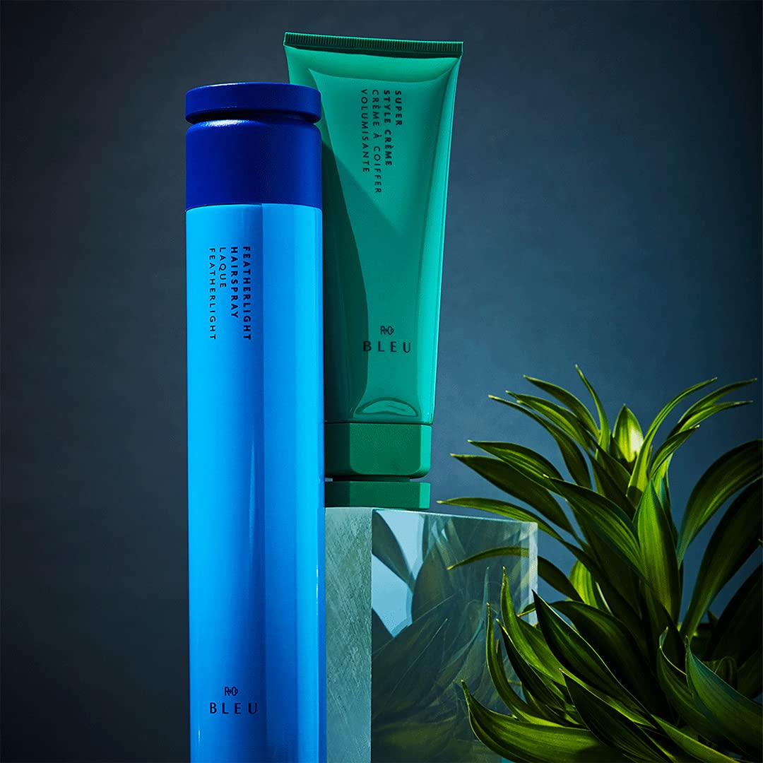 R+Co BLEU Featherlight Hair Spray - Delivers Softness, Shine, Flexibility, Lightweight Control, Touchable Style with Buildable Hold, Fine Mist, Never