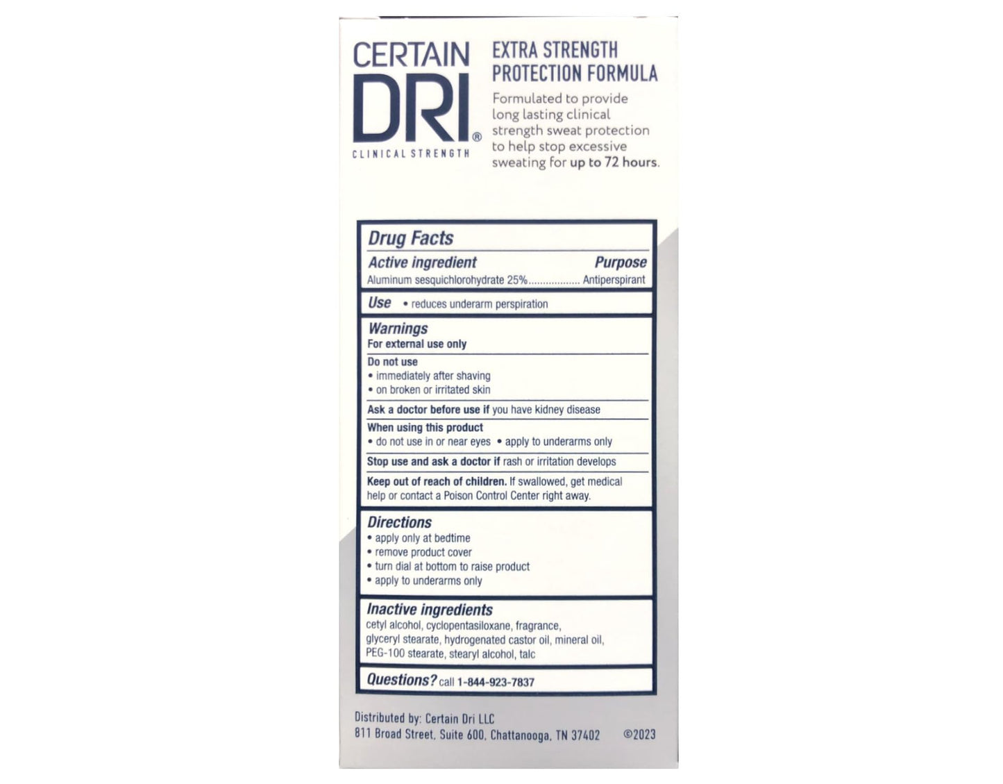 Certain DRI Extra Strength Antiperspirant Deodorant, Powder Fresh Solid 1.7 Oz. (Pack of 6) Beauty and Personal Care Certain Dri