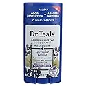 Dr. Teal's Vanilla Lavender Deodorant Gift Set (2 Pack, 2.65oz Ea.) - Shea Butter & Arrowroot Powder Absorb Moisture & Leave Skin Clean & Healthy