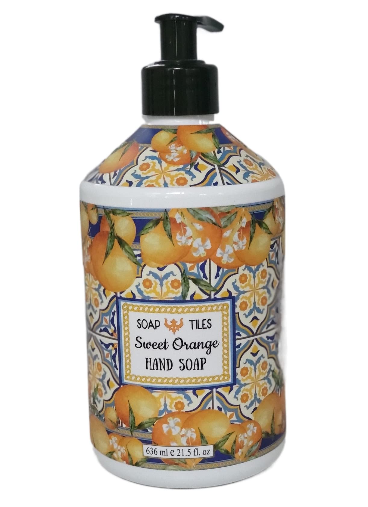 Hand Soap Collection 21.5 FL OZ Each, lavender, lemon Verbena, Sweet Orange, Lavender Rosemary, Lemon Sage, Amber Rose And Lavender Sage (Sweet Beauty & Personal Care Hand Soap