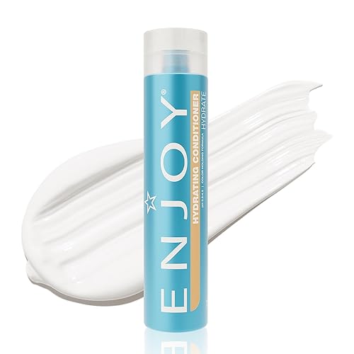 Enjoy Hydrating Conditioner - Moisturizing & Smoothing for Soft, Shiny, Manageable Hair - Sulfate-Free & Color Safe - 10.1 oz