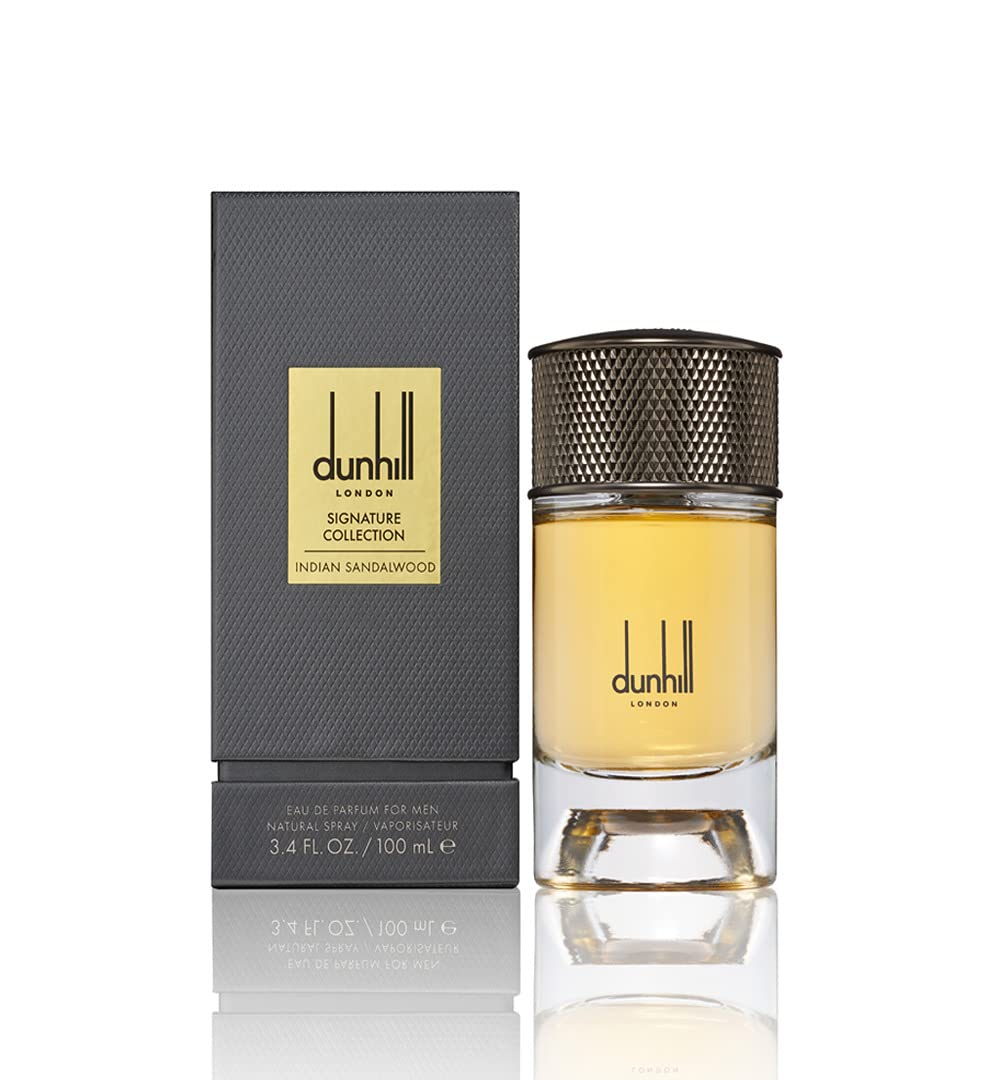 Dunhill Signature Collection Indian Sandalwood Eau de Parfum Cologne Spray For Men, 3.4 Fl. Oz