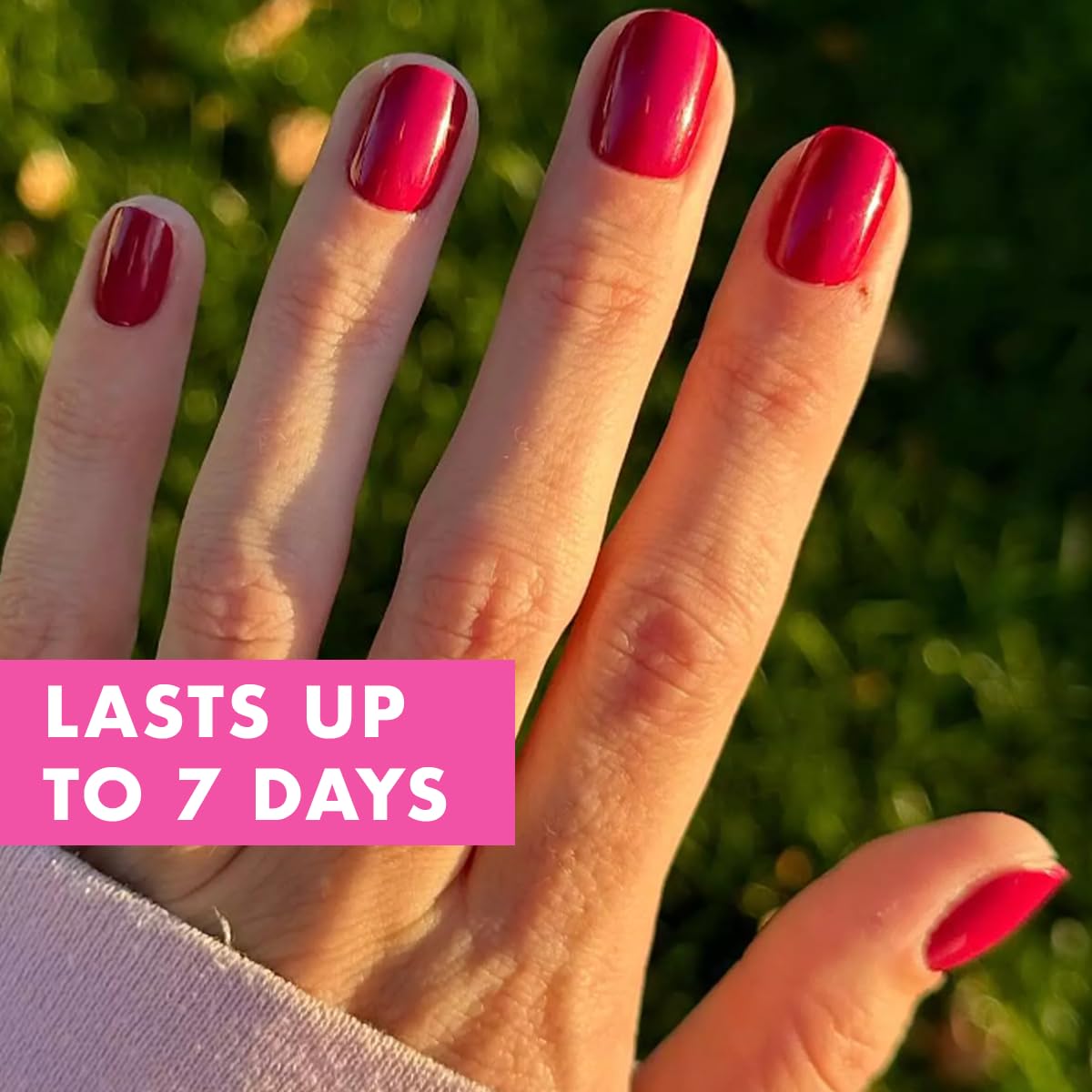 Olive & June Classic Super Stick Mani Press On Nails | No Glue Needed | 32 Tab Nails 16 Sizes | Non-Toxic Tabs Easy On-Off Non-Damaging Realist Look Beauty & Personal Care Olive & June