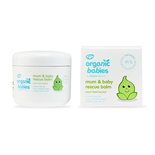Green People Organic Babies Mum & Baby Rescue Balm - Scent Free (100ml)