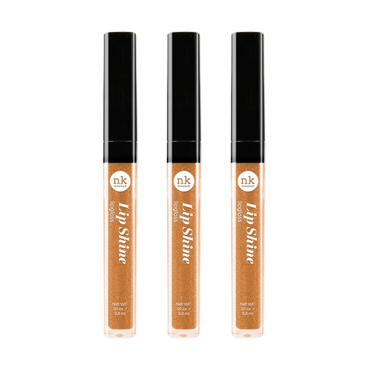 NICKA K NEW YORK Lipshine, Cosmetics, vibrant colors, bright colors, shining lips, lip shine, long lasting (AMZ257) Beauty & Personal Care NICKA K NEW YORK