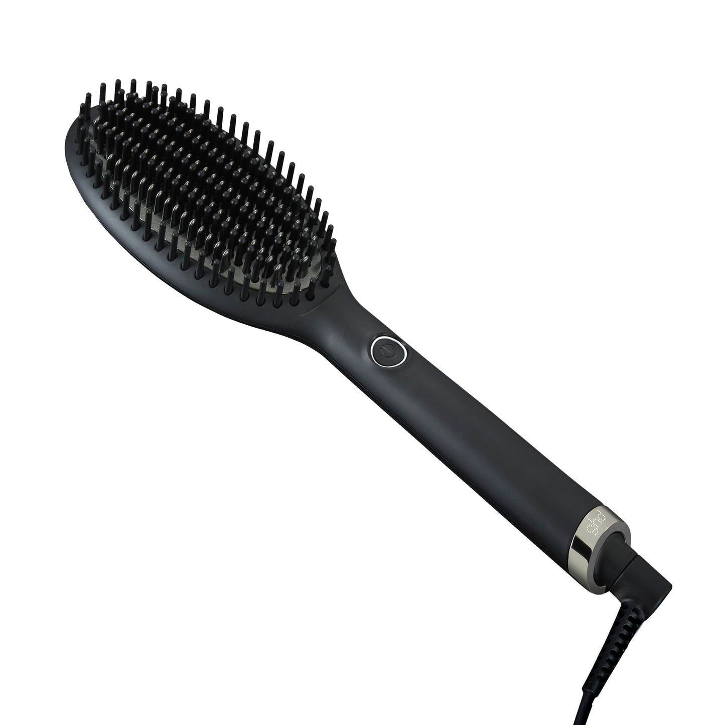 ghd Glide Smoothing Hot Air Brush - Professional 1.25” Ceramic Brush with Ionizer for Frizz-Free Styling on Dry Hair - 365ºF Safe Heat Technology