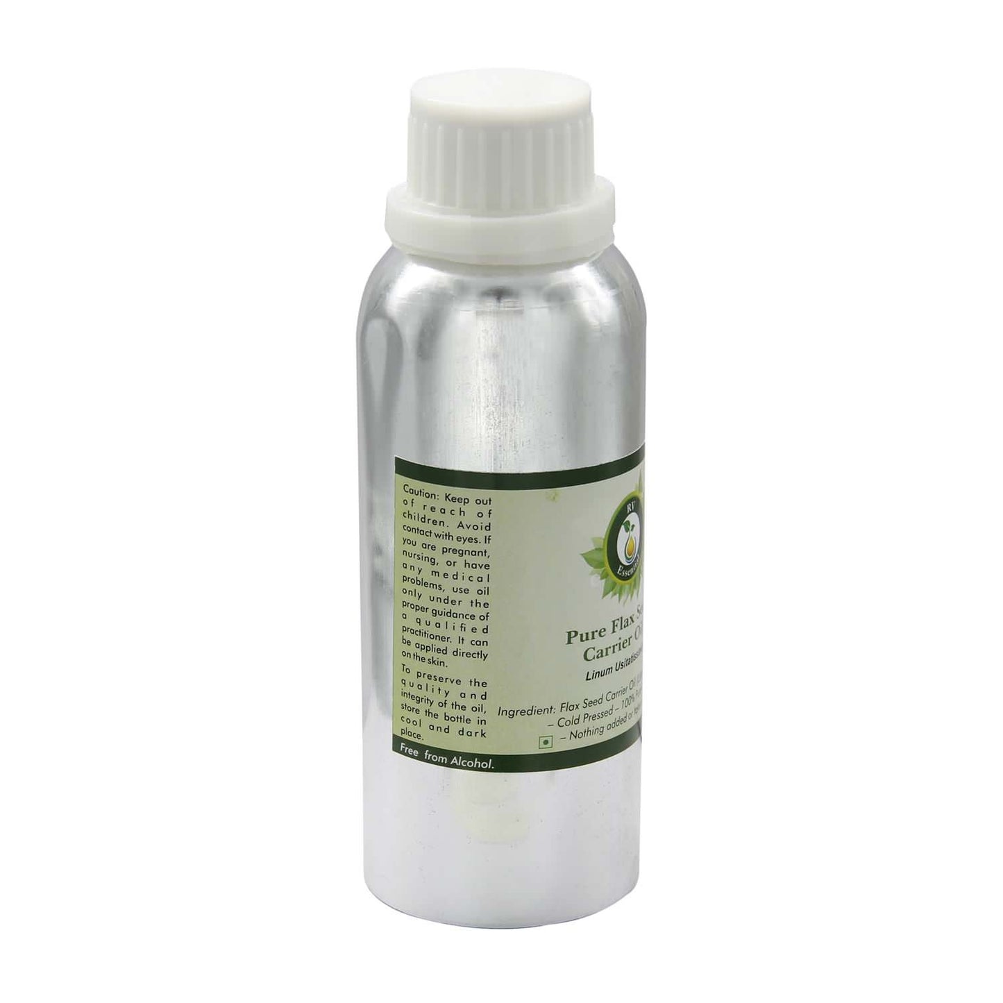 R V Essential Pure Flax Seed Carrier Oil 1250ml (42oz)- Linum Usitatissimum (100% Pure and Natural Cold Pressed) Beauty and Personal Care R V Essential