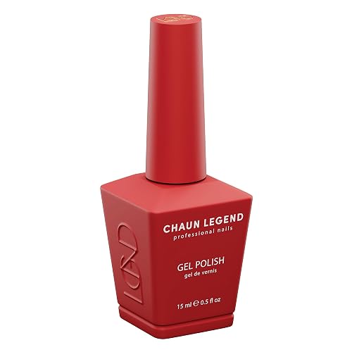 Chaun Legend UV Gel Nail Polish, 0.5 Ounce Long Lasting Salon Quality, Bubble Free Professional Manicures, Quick Dry, High Shine, King of Hearts Beauty & Personal Care Chaun Legend Professional Nails