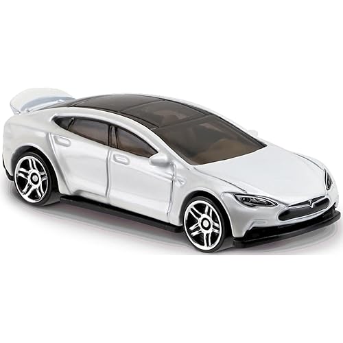 Hot Wheels 2017 Factory Fresh Tesla Model S 175/365, White