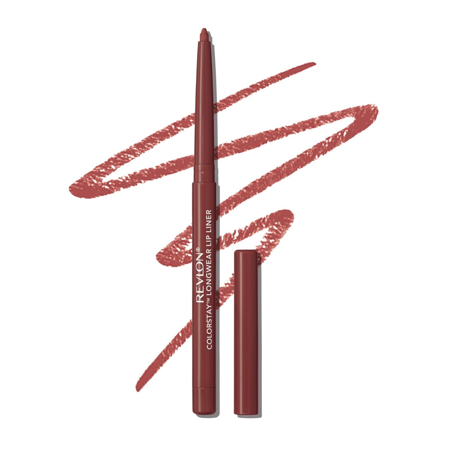 Revlon Colorstay Lip Liner Makeup with Built-in-Sharpener, Longwear Rich Colors, Stocking Stuffer for Women, 660 Mauve, 0.01 oz