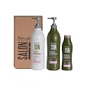 Recamier Professional Salon In Hair Care Treatment Set Repairing Shampoo and Conditioner 33.8 OZ + Shampoo 10.1oz
