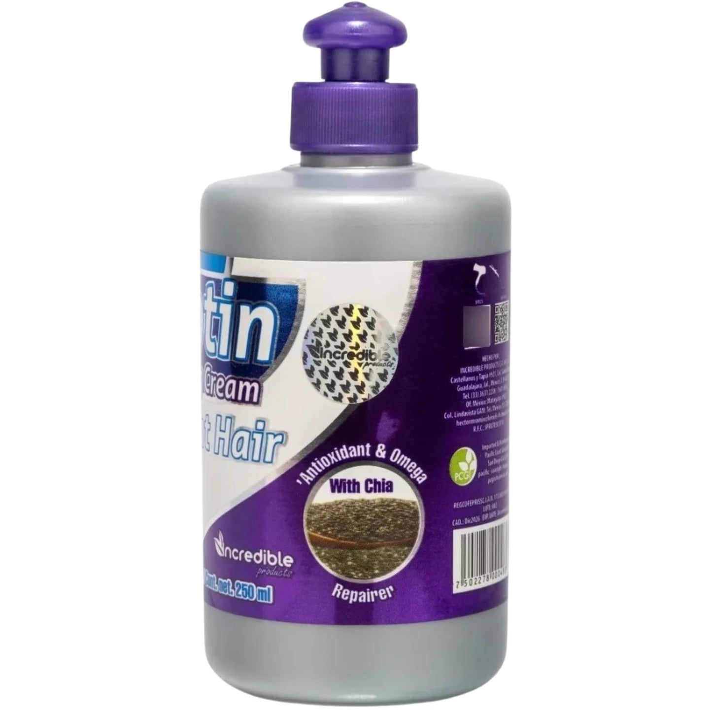 Ncredible Biotin Hair Styling Cream - 8.8 oz Crema Para Peinar - Nourishing Styling Cream for Women - Smoothing and Strengthening Formula for All Hair