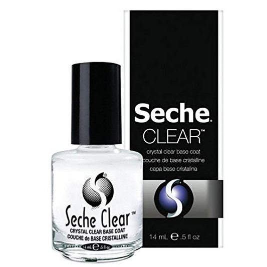 Seche Base Coat Nail Polish - Clear, Gel Nail Polish Base Coat, Chip Resistant Primer for Lasting Manicures, 0.5 fl oz Beauty & Personal Care Seche