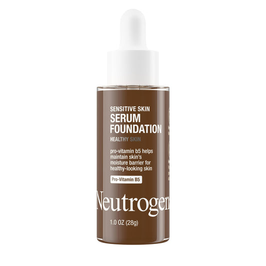 Neutrogena Healthy Skin Sensitive Skin Serum Foundation with Pro-Vitamin B5, Color Correcting & Pore Minimizing Liquid Foundation & Face Serum Beauty & Personal Care Neutrogena