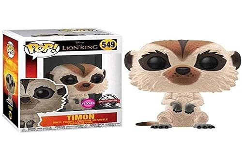 Funko POP Disney: The Lion King (Live Action) - Timon (Flocked) [B&N Exclusive]