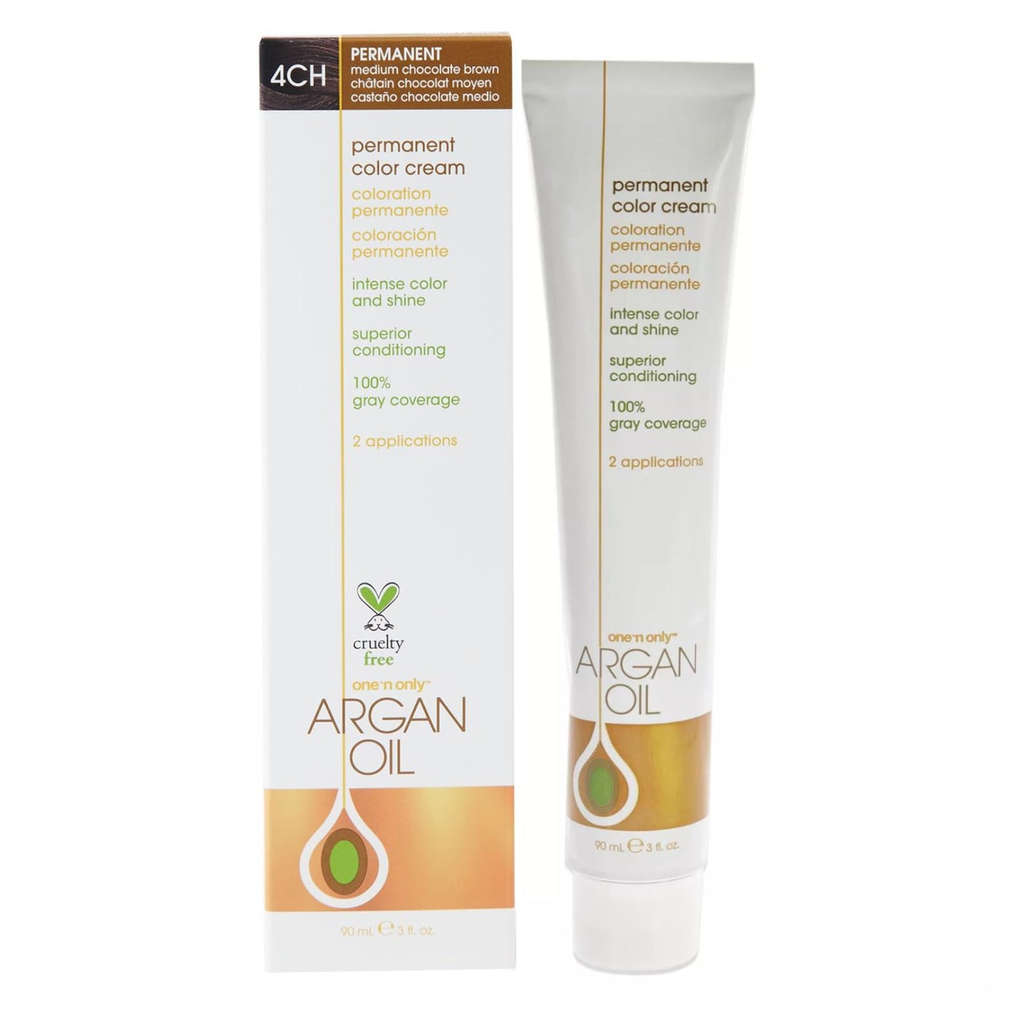 One N' Only Permanent Hair Color - Permanent Hair Dye Made with Argan Oil - Delivers Rich, Accurate Tones with Gray Coverage - Improves Moisture