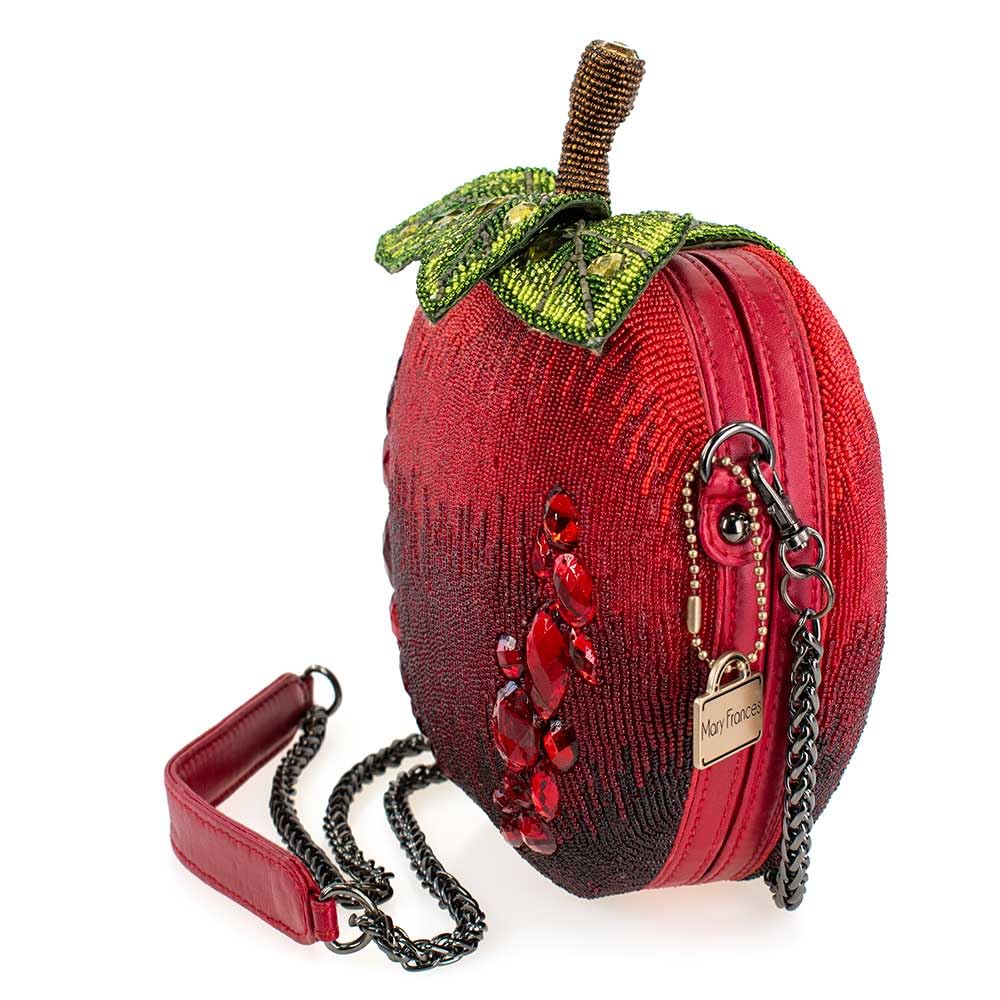 Mary Frances Apple a Day Crossbody Handbag