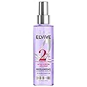 L'Oreal Paris Elvive Hyaluron Plump Moisture Plump Hair Serum for Dehydrated, Dry Hair with Hyaluronic Acid Care Complex, Paraben-Free, 4.4 Fl Oz