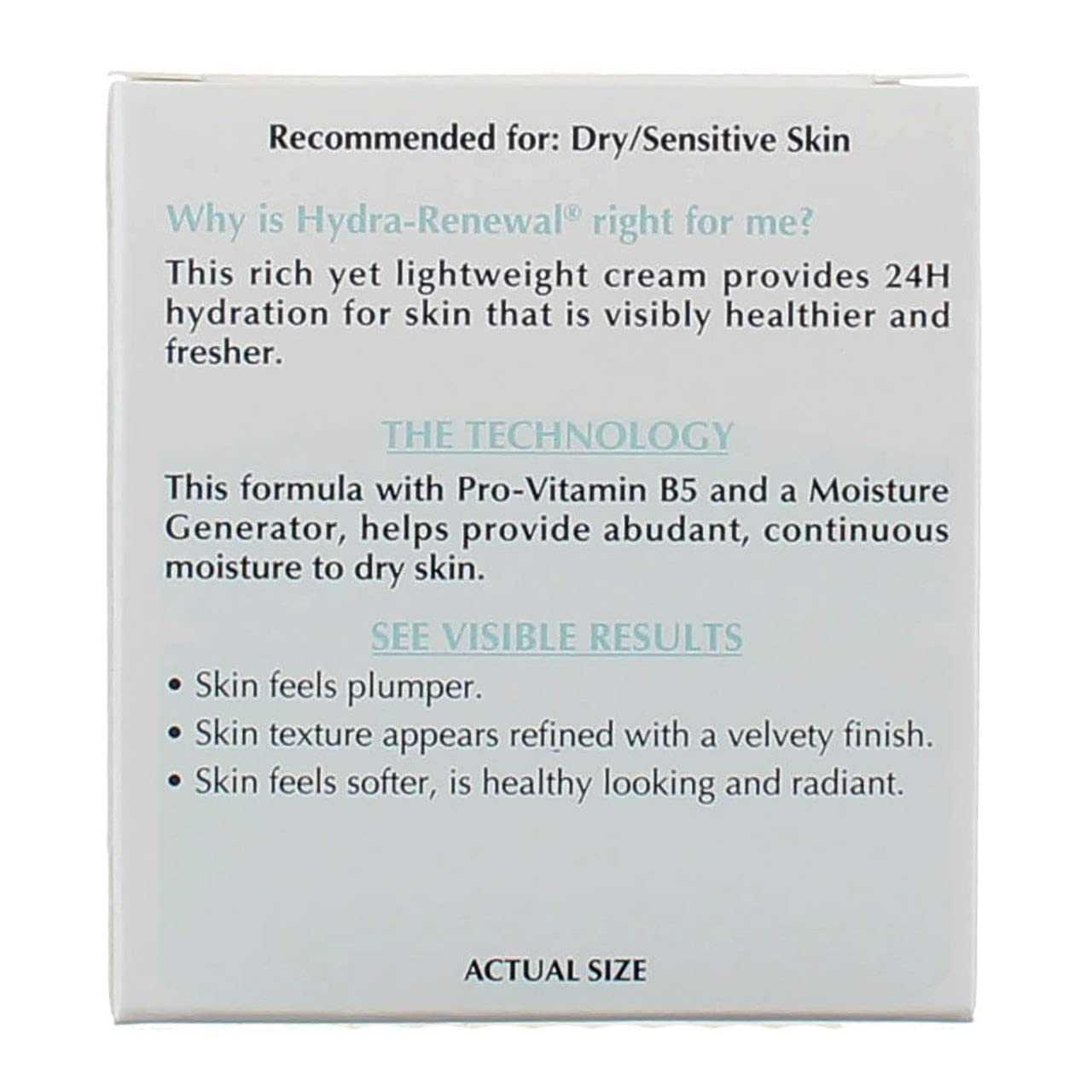 L’Oreal ParisDermo-Expertise Hydra-Renewal Continuous Moisture Cream Dry/Sensitive Skin 1.70 oz (Pack of 4)