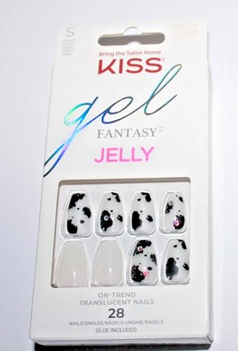 KISS Gel Fantasy Jelly Press On Glue Nails - Jelly Jukebox Beauty & Personal Care KISS NEW YORK