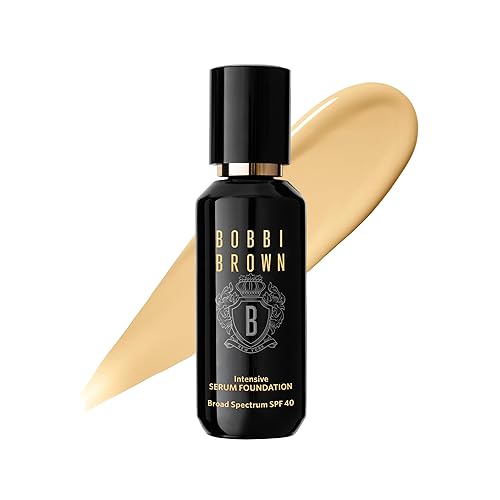 Bobbi Brown Intensive Serum Foundation SPF 40/30 | Radiance-Boosting, Skincare-Infused Serum Foundation for Seamless Coverage, 1 Fl Oz, Warm Beige N-046