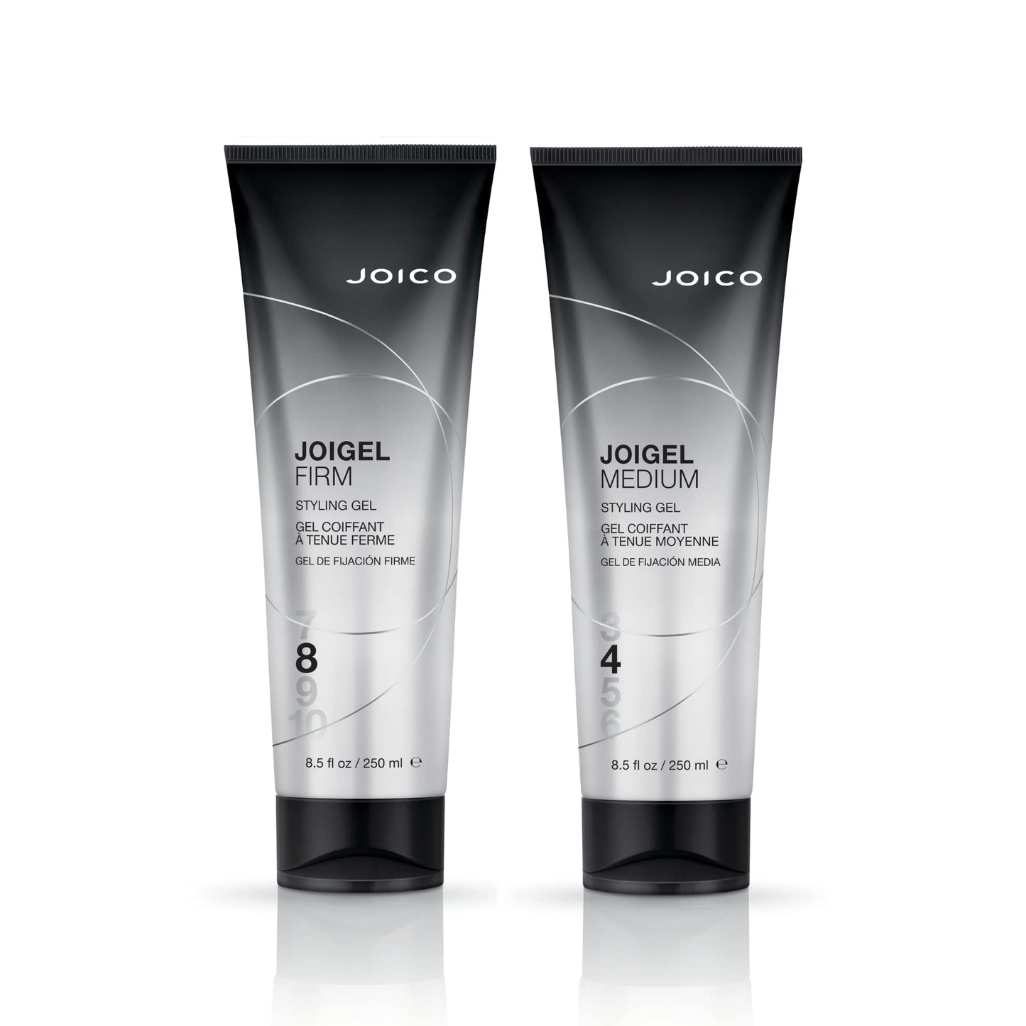 Joico JoiGel Firm Styling Gel | For Most Hair Types | Add Body and Volume | Lock In Moisture & Boost Shine | Thermal Heat & Humidity Protection |