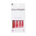 GoldFinger False Nails Kit, Jelly Color Ready to Wear Red Fake Nails, Manicure Stick and Glue Included, XX-Long Length, Coffin Shape, Long-Lasting Beauty & Personal Care Goldfinger