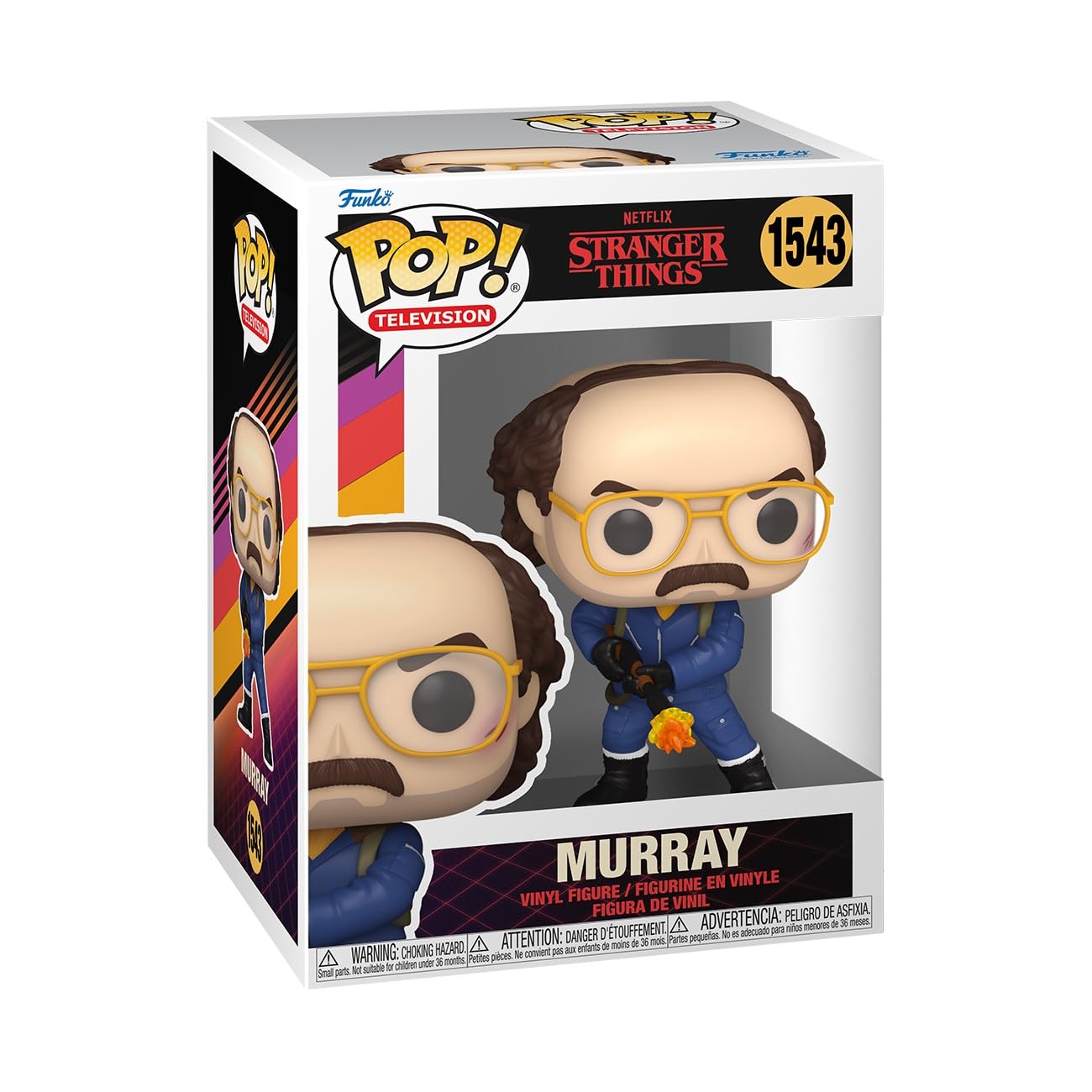 Funko POP! TV: Stranger Things - Murray Bauman - Collectable Vinyl Figure - Gift Idea - Official Merchandise - for Kids & Adults - TV Fans - Model…