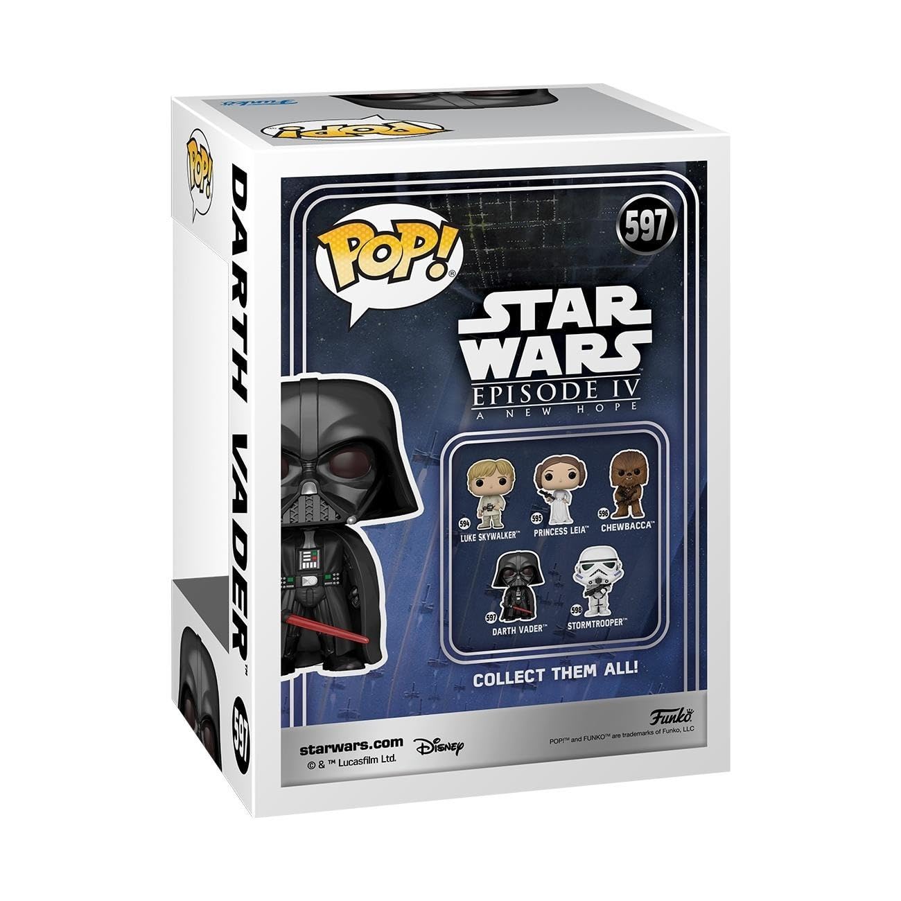 Funko Pop Star Wars: Star Wars New Classics - Darth Vader - Collectable Vinyl Figure - Gift Idea - Official Merchandise - Toys for Kids & Adults…
