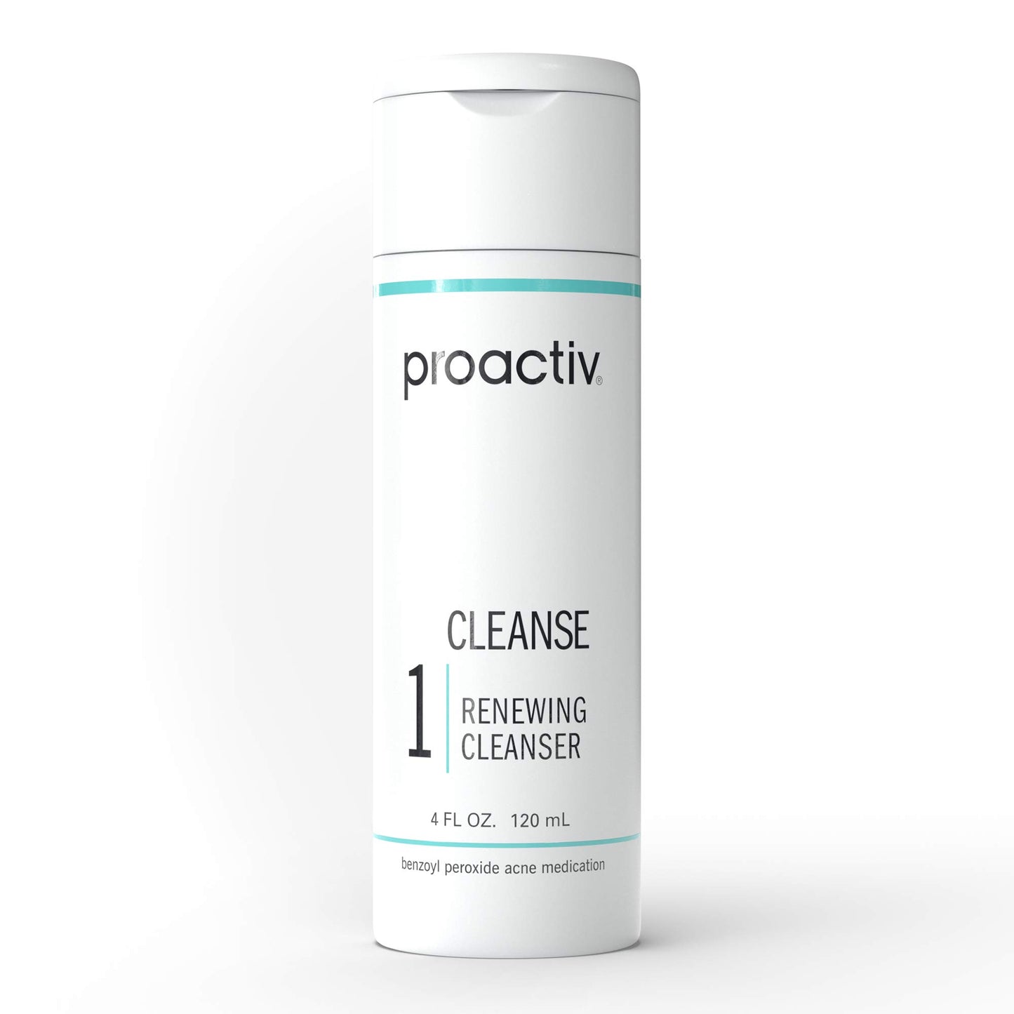 Proactiv Acne Cleanser - Benzoyl Peroxide Face Wash and Acne Treatment - Daily Facial Cleanser and Hyularonic Acid Moisturizer with Exfoliating Beads
