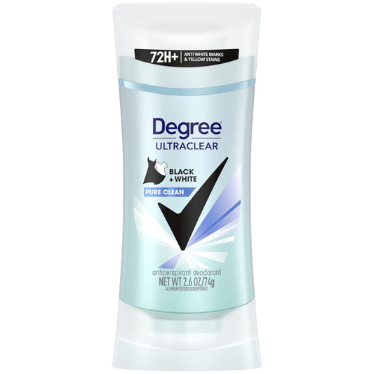 Degree Women Ultra Clear Anti-Perspirant & Deodorant, Pure Clean 2.6 oz (Pack of 3) Beauty and Personal Care Degree
