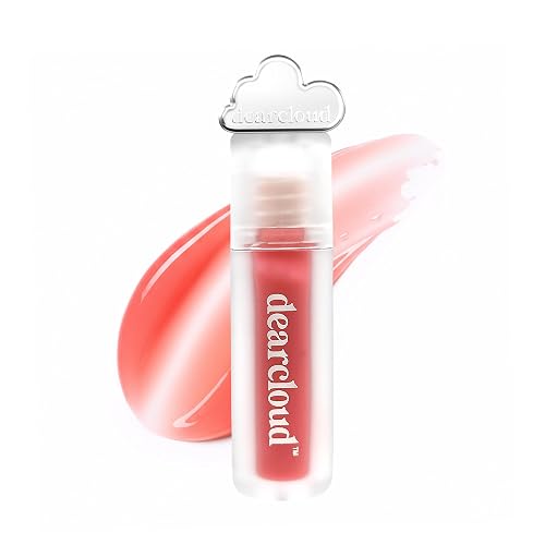 dearcloud Jelly Wave Lush Lip Oil - Tinted Lip Gloss and Lip Gloss for Women - Korean skincare essential - Lip Oil for Women with Collagen - Candied