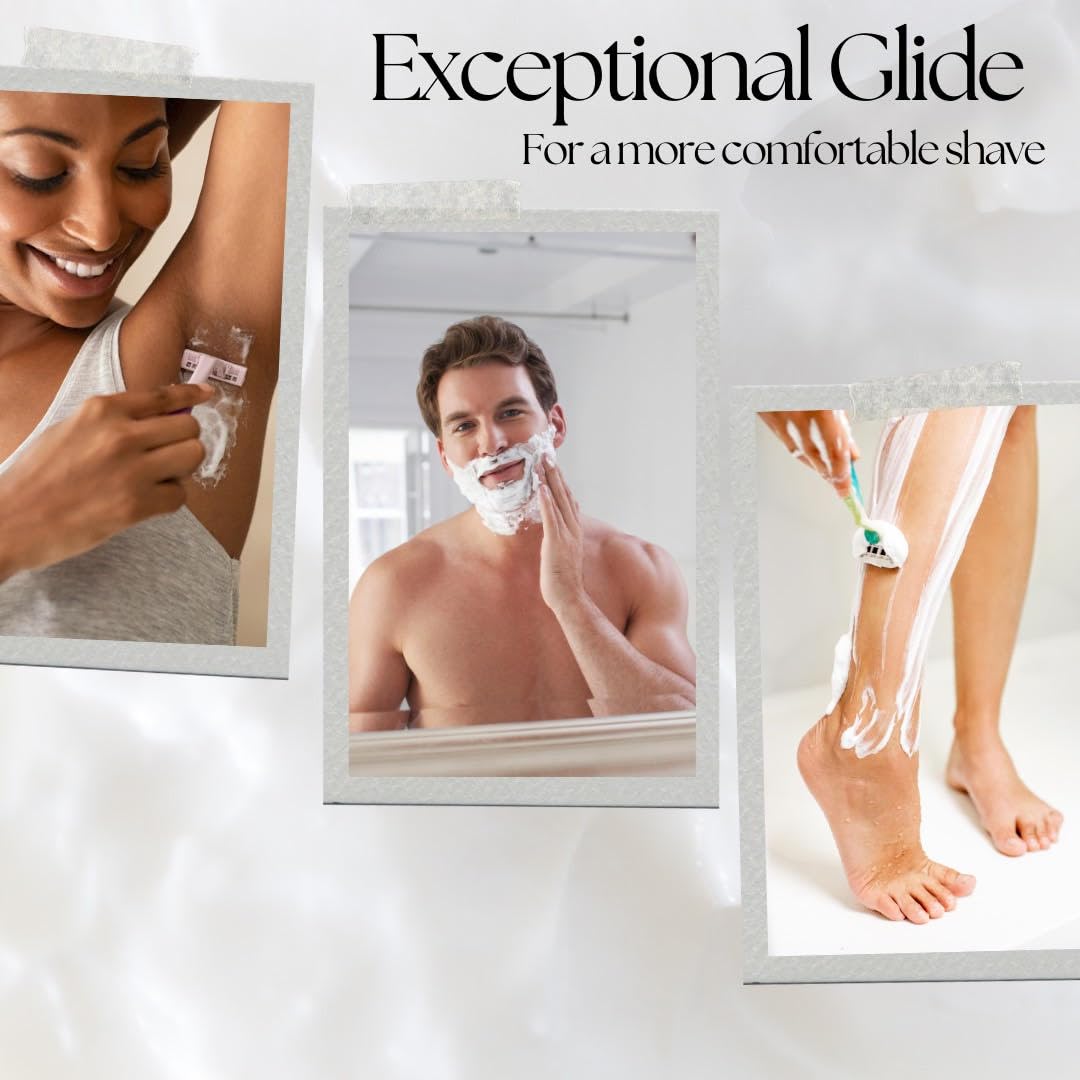 G.B.S Sandalwood Shaving Cream for Sensitive Skin, Hydrates, Nourishes for Close Smooth Shave, Protects Skin from Cuts, Bumps, Redness and Irritation…