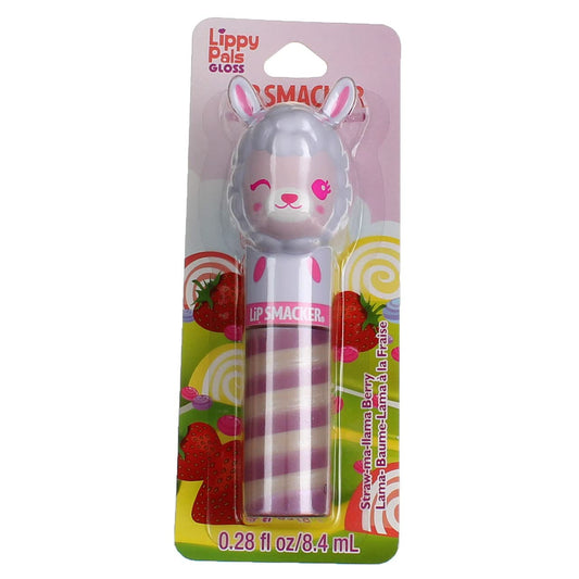 Lip Smacker Lippy Pals Swirls Llama, Flavored Moisturizing & Smoothing Soft Shine Lip Balm, Hydrating & Protecting Fun Tasty Glossy Finish