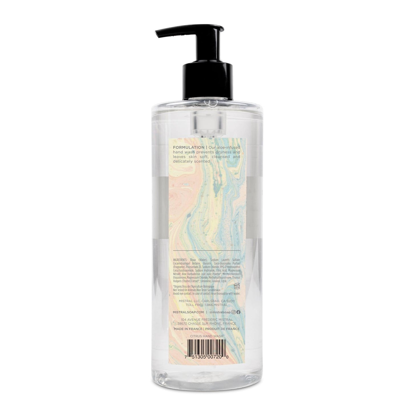 Mistral Marbles Hand Wash, Citrus, 16.9 fl oz Beauty & Personal Care Mistral