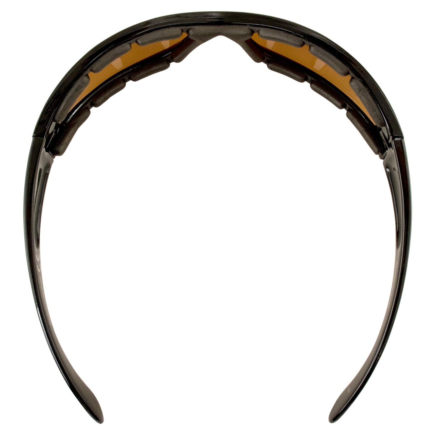 Global Vision Eyewear Triumphant Safety Sunglasses with Matte Black Frame and Driving Mirror Lenses