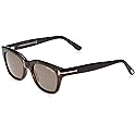 Tom Ford Rectangular Sunglasses TF237 Snowdon 52N Dark Havana 52mm FT0237