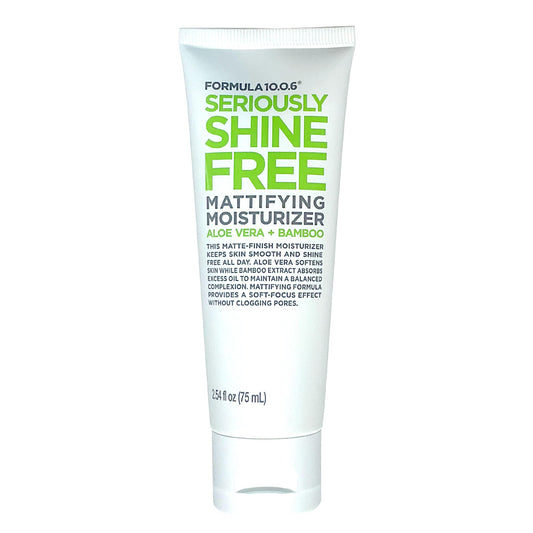 FORMULA 10.0.6 Seriously Shine Free Mattifying Moisturizer 2.54 fl oz (75ml)