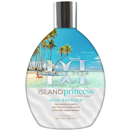 Double Dark Island Princess 400X Bronzer 13.5oz